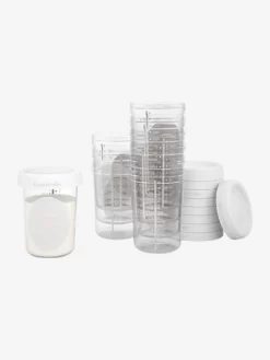 10 Pots De Conservation 200 Ml SUAVINEX Blanc - Suavinex