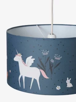 Abat-jour Pour Suspension FORÊT ENCHANTEE Bleu - Vertbaudet -Produit Pour Bébé abat jour pour suspension foret enchantee 2