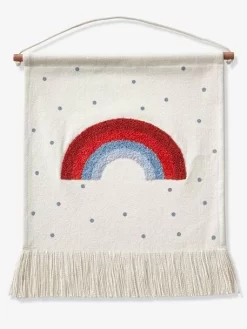 Arc-en-ciel Mural Personnalisable Blanc / Rose - Vertbaudet