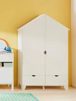 Armoire 2 Portes Holidays XL Blanc - Vertbaudet -Produit Pour Bébé armoire 2 portes holidays xl 3
