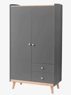 Armoire 2 Portes LIGNE CONFETTI Vert - Vertbaudet