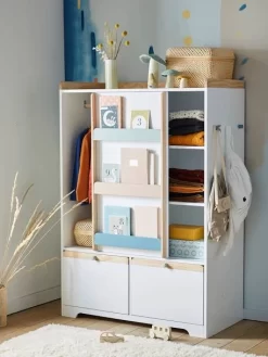 Armoire LIGNE ABC Blanc - Bois - Vertbaudet -Produit Pour Bébé armoire ligne abc 3