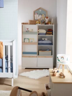 Armoire LIGNE ABC Blanc - Bois - Vertbaudet -Produit Pour Bébé armoire ligne abc 4