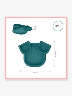 Assiette Repas BABYMOOV ISY Terracotta (renard) - Babymoov -Produit Pour Bébé assiette repas babymoov isy 3