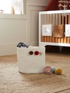Bac Avec Pompons Naturel - Vertbaudet -Produit Pour Bébé bac avec pompons 2