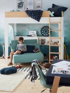 Banquette Convertible 1 Place Vert D'eau - Vertbaudet -Produit Pour Bébé banquette convertible 1 place 6