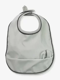 Bavoir Avec Poche ELODIE DETAILS Vert Pâle/lapin (mineral Green - Elodie Details