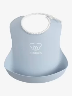 Bavoir Avec Récupérateur BABYBJORN Rose Pastel - Baby Bjorn