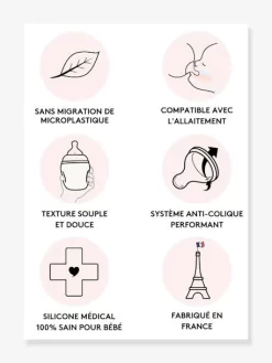 Biberon BibRond 240 Ml ELHEE Sable - Elhee -Produit Pour Bébé biberon bibrond 240 ml elhee 4