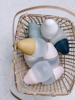 Biberon BibRond 330 Ml ELHEE Bleu Grisé (blue Grey) - Elhee -Produit Pour Bébé biberon bibrond 330 ml elhee 3