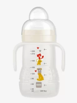 Biberon De Transition 220 Ml MAM Trainer+ Avec Anses Bleu - Mam