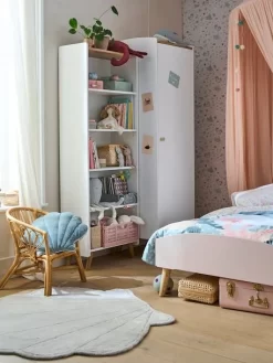 Bibliothèque LIGNE CONFETTI Blanc / Bois - Vertbaudet -Produit Pour Bébé bibliotheque ligne confetti 4