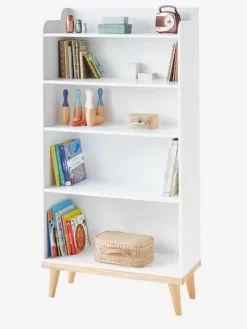 Bibliothèque LIGNE ROMANCE Blanc - Vertbaudet