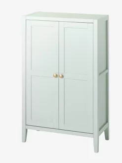 Bibliothèque / Petite Armoire 2 Portes LIGNE PARISIENNE Vert D'eau - Vertbaudet