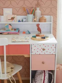 Bureau Enfant Léa Blanc - Bois - Vertbaudet -Produit Pour Bébé bureau enfant lea 4