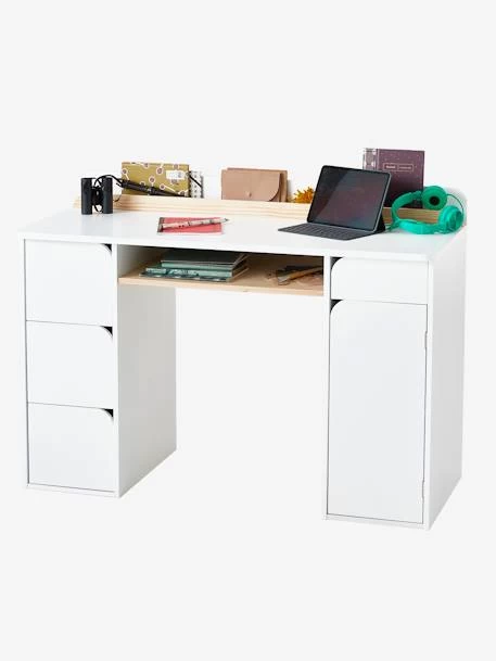 Bureau Enfant LIGNE ECLIPSE Blanc/bois - Vertbaudet 1 Bureau Enfant LIGNE ECLIPSE Blanc/bois - Vertbaudet