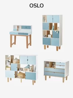 Bureau Enfant LIGNE OSLO Blanc/bleu/bois - Vertbaudet 11 Bureau Enfant LIGNE OSLO Blanc/bleu/bois - Vertbaudet -Produit Pour Bébé bureau enfant ligne oslo 5