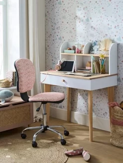 Bureau Enfant SCANDI Blanc/bois - Vertbaudet -Produit Pour Bébé bureau enfant scandi 4