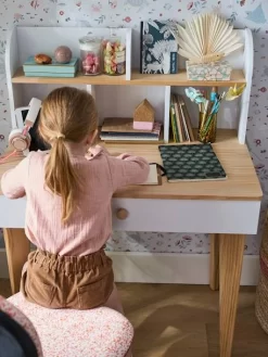 Bureau Enfant SCANDI Blanc/bois - Vertbaudet -Produit Pour Bébé bureau enfant scandi 5