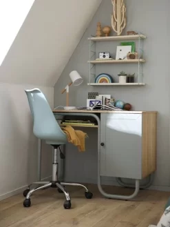 Bureau Enfant Vintage OXFORD Bleu - Vertbaudet -Produit Pour Bébé bureau enfant vintage oxford 5