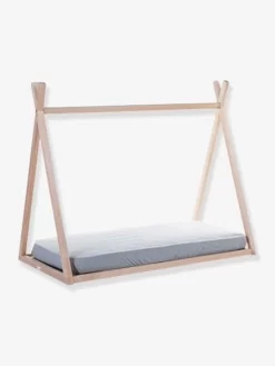 Cadre De Lit Tipi CHILDHOME 70 X 140 Cm Naturel - Childhome -Produit Pour Bébé cadre de lit tipi childhome 70 x 140 cm 2