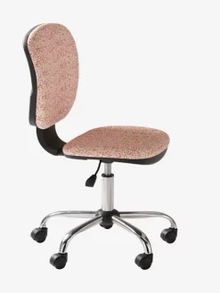 Chaise De Bureau à Roulettes Imprimé Fleuri - Vertbaudet -Produit Pour Bébé chaise de bureau a roulettes 3
