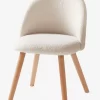 Chaise Fausse Fourrure Enfant Ivoire - Vertbaudet