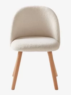 Chaise Fausse Fourrure Enfant Ivoire - Vertbaudet -Produit Pour Bébé chaise fausse fourrure enfant 2
