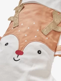 Chaussette De Noël Personnalisable Renne Blanc - Vertbaudet -Produit Pour Bébé chaussette de noel personnalisable renne 2