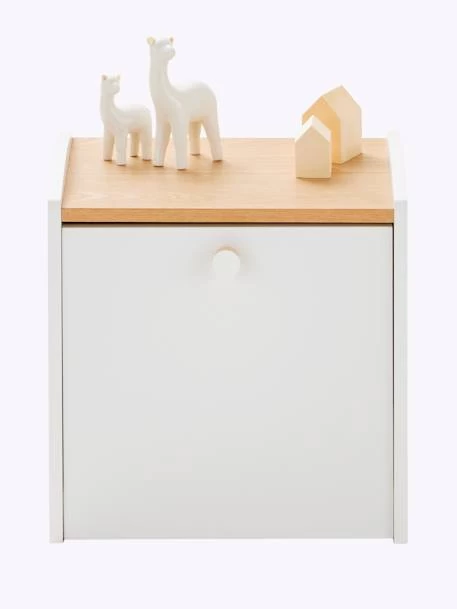 Chevet Avec Bac à Roulettes LIGNE CONFETTI Blanc - Vertbaudet 1 Chevet Avec Bac à Roulettes LIGNE CONFETTI Blanc - Vertbaudet