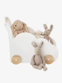 Coffre à Roulettes Nuage Vert - Vertbaudet -Produit Pour Bébé coffre a roulettes nuage 2