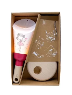 Coffret Lampe Nomade 5 En 1 Petite Fée MAISON POLOCHON Rose - Polochon -Produit Pour Bébé coffret lampe nomade 5 en 1 petite fee maison polochon 3