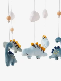 Coffret Mobile Musical PETIT DINO Bleu / Kaki - Vertbaudet -Produit Pour Bébé coffret mobile musical petit dino 3