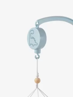 Coffret Mobile Musical PETIT DINO Bleu / Kaki - Vertbaudet -Produit Pour Bébé coffret mobile musical petit dino 4