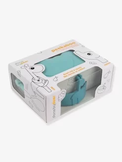 Coffret Premier Repas 3 Pièces DONE BY DEER Peekaboo Deer Friends En Silicone Bleu - Done By Deer -Produit Pour Bébé coffret premier repas 3 pieces done by deer peekaboo deer friends en silicone 3