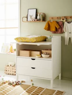 Commode à Langer LIGNE HOLIDAYS Blanc - Vertbaudet