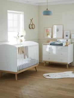 Commode Avec Poignées Personnalisables LIGNE CONFETTI Vert - Vertbaudet -Produit Pour Bébé commode avec poignees personnalisables ligne confetti 5