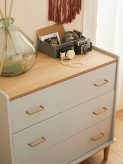 Commode Prof. 42 Cm LIGNE SIXTIES Vert D'eau - Vertbaudet -Produit Pour Bébé commode prof. 42 cm ligne sixties 3