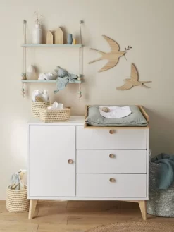 Commode SONGE Blanc/bois - Vertbaudet -Produit Pour Bébé commode songe 2