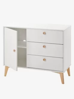Commode SONGE Blanc/bois - Vertbaudet