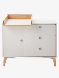 Commode SONGE Blanc/bois - Vertbaudet -Produit Pour Bébé commode songe 3