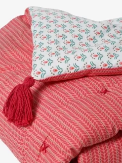 Couvre-lit EDEN INDIA Rose / Multicolore - Vertbaudet -Produit Pour Bébé couvre lit eden india 3