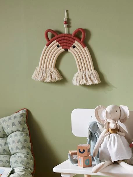 Déco Murale Renard Arc-en-ciel Beige Moyen Bicolor/multicolor - Vertbaudet 2 Déco Murale Renard Arc-en-ciel Beige Moyen Bicolor/multicolor - Vertbaudet – Image 2