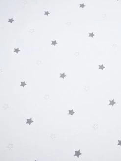 Drap-housse Bébé PLUIE D'ETOILES Blanc / étoiles - Vertbaudet -Produit Pour Bébé drap housse bebe pluie detoiles 3