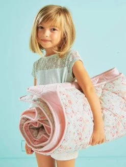 Edredon Matelassé Enfant Vert D'eau - Vertbaudet -Produit Pour Bébé edredon matelasse enfant 3