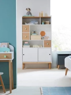 Etagère-bibliothèque LIGNE CONFETTI Blanc - Vertbaudet -Produit Pour Bébé etagere bibliotheque ligne confetti 4