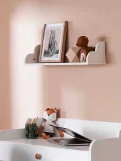Etagère équerre LIGNE ROMANCE Blanc - Vertbaudet -Produit Pour Bébé etagere equerre ligne romance 4