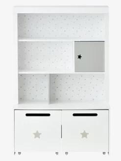 Etagère-marchande LIGNE SIRIUS Blanc / Gris - Vertbaudet -Produit Pour Bébé etagere marchande ligne sirius 2