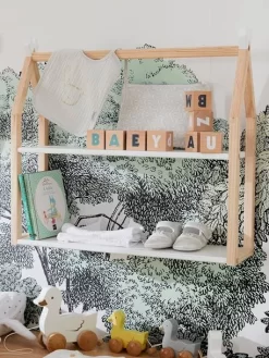 Etagère Murale Coconut Bois - Blanc - Vertbaudet -Produit Pour Bébé etagere murale coconut 2