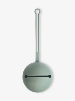 Etui Protège-sucettes MUSHIE En Silicone Gris - Mushie -Produit Pour Bébé etui protege sucettes mushie en silicone 3